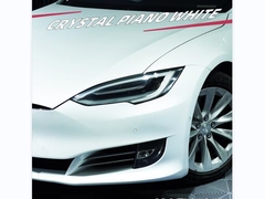 البيانو الكريستالي TPU أبيض